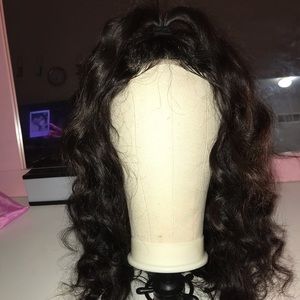 This is a frontal wig hand sewn by me. Never worn,